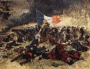 Ernest Meissonier The Siege of Paris oil painting reproduction